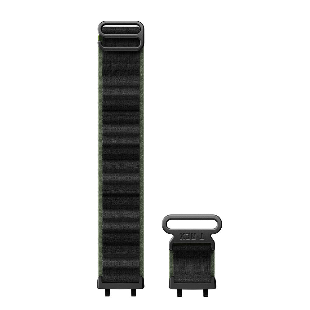 T-Rex 3 專用錶帶 玄武黑 / 叢林綠