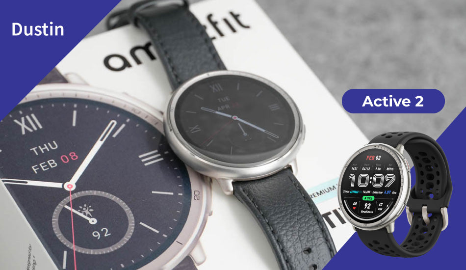 Active 2 - 【Dustin】時尚運動兼具 華米Amazfit Active 2 藍寶石鏡面版開箱動手玩