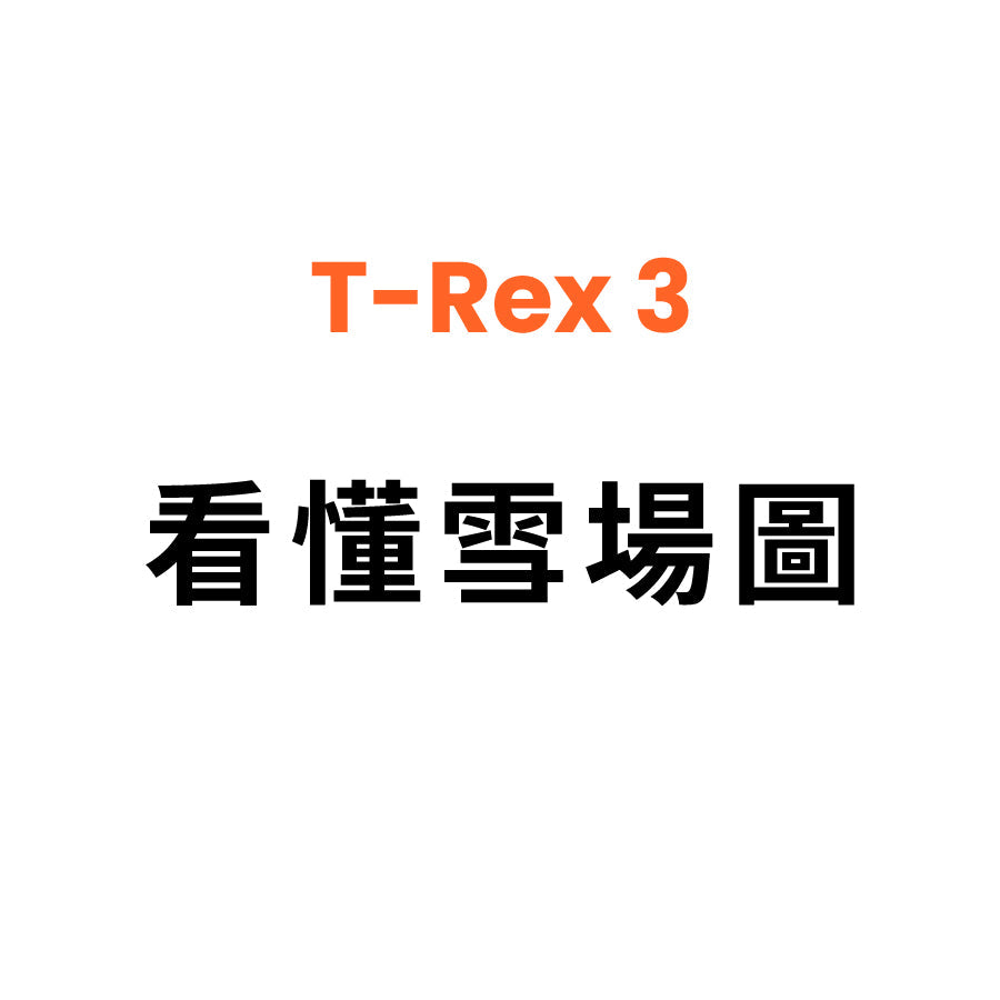 Amazfit T Rex 3 看懂雪場圖